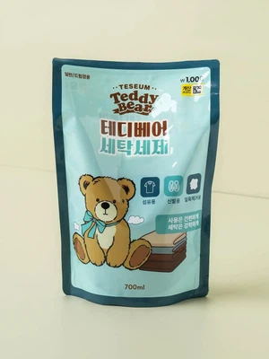 테디베어 세탁 세제 리필 타입 700 ml