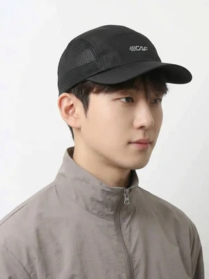 르까프 메시 배색 볼캡 블랙