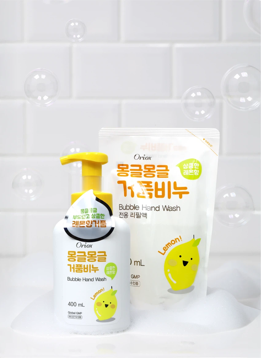 몽글몽글 거품비누 레몬향 리필형