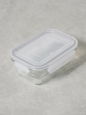 글라스락 클리어 직사각 440 ml