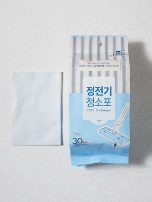 매직브라이트 건식 청소포 30 X 20 cm 30매입