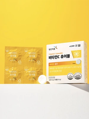 영진 비타민C 츄어블 12정
