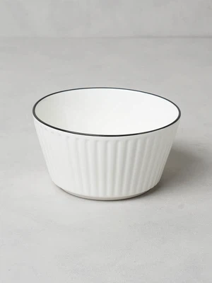 구부 테두리 라인 공기 11.5 cm 블랙