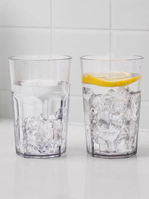 클리어 컵 370 ml 2개입