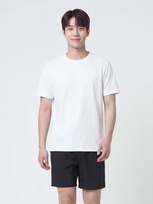 남성용 라이트 반바지 XL 블랙