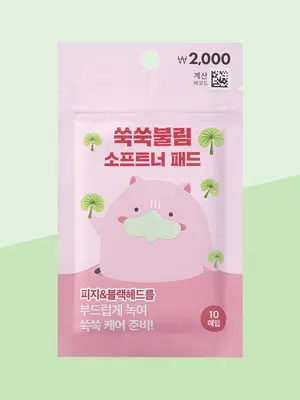 미팩토리 쑥쑥불림 소프트너패드 10매입