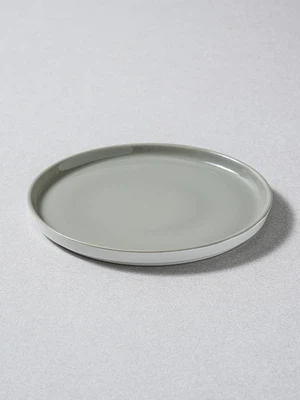 투톤 그레이 접시 20 cm