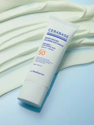 바이 리얼베리어 세라베이스 모이스처라이징 카밍 선크림 40 ml