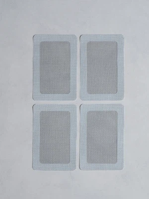 방충망 보수 테이프 12 X 8 cm 4매입