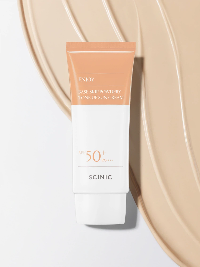 싸이닉 엔조이 파데스킵 보송톤업 선크림 60 g