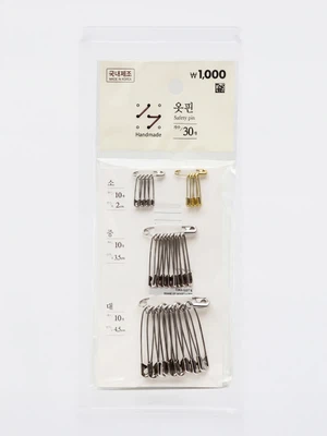 옷핀 30개입