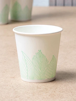 더 두꺼운 고급 종이컵 195 ml 50개입
