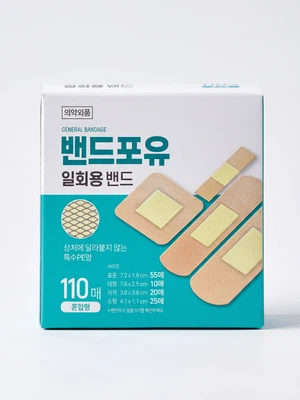 밴드포유 110매 혼합형