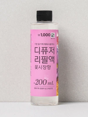디퓨저 리필액 200 ml 꽃시장 향