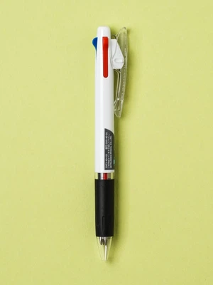 제트스트림 3색 볼펜 화이트 0.5 mm