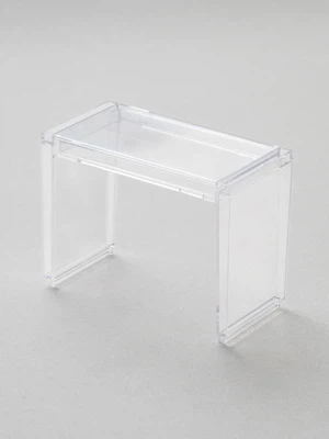 일본제 클리어 슬라이드 선반 랙 14~22 cm