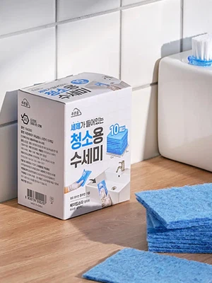 욕실 청소 스펀지 10개입
