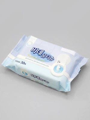 휴대용 비데 물티슈 30매