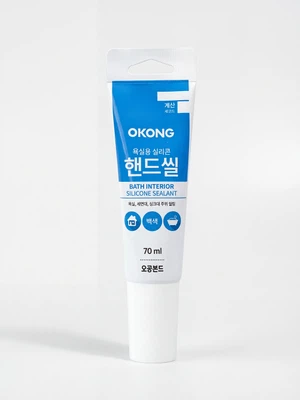 오공 백색 핸드씰 욕실용 70ml