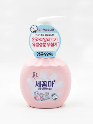 세꼼마 버블 항균 핸드워시 250 ml 파우더 향