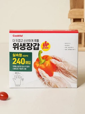NEW 쿡풀 위생 장갑 240매입