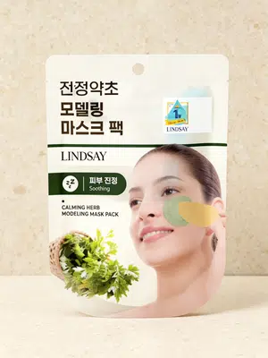 린제이 모델링 마스크 팩 28g 진정 약초