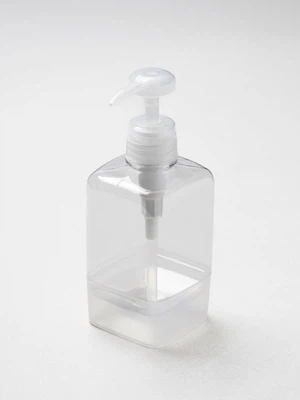 깔끔 사용 사각 펌프 용기 450 ml