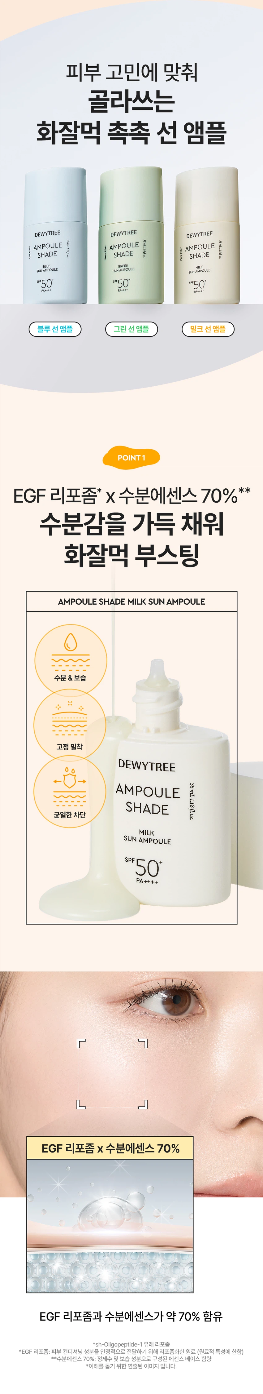 Dewytree 安瓶遮瑕牛奶防晒安瓶 35ml source detail 2