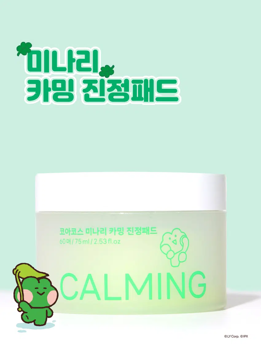 [Minari] Coacos Calming Soothing Pads (60 pads/75ml)
