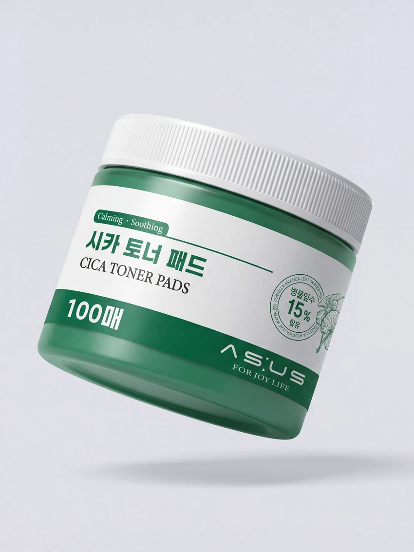 애즈어스 시카 카밍 토너 패드 100매입