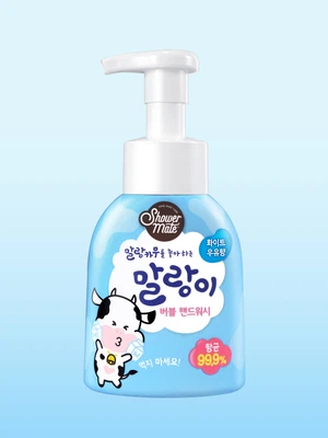 샤워메이트 말랑이 핸드워시 300ml 화이트우유향