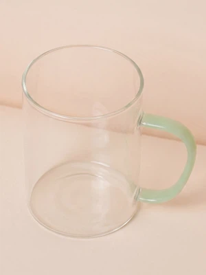 컬러 핸들 내열 유리컵 460 ml