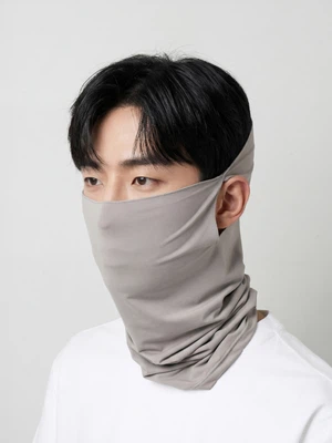 쿨 귀걸이식 스포츠 머플러 라이트그레이