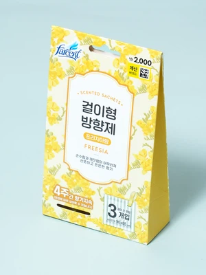 파센트 방향제 7 g X 3개입 프리지아향