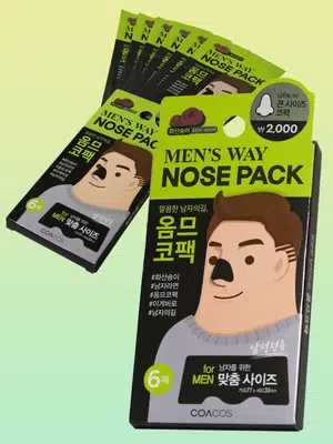 남성 코팩 화산송이 6매입