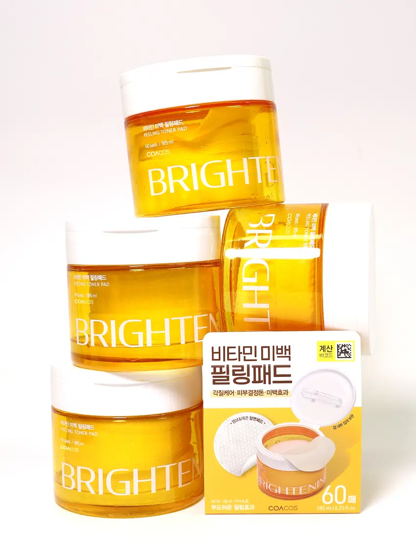 Vitamin Whitening Peeling Pads 185ml 60 Sheets
