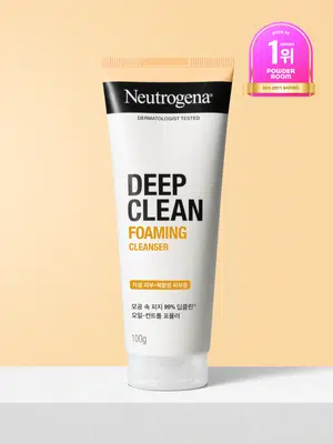 뉴트로지나 딥클린 포밍 클렌저 100 g