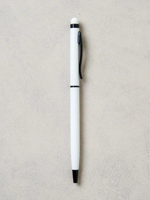 터치 볼펜 모노톤 1.0 mm 화이트