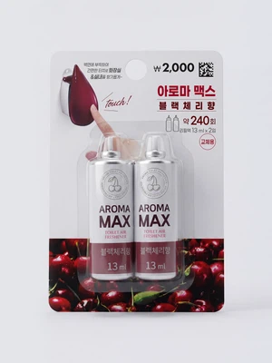 아로마맥스 블랙체리 향 13 ml 리필 2개입