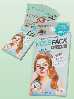 참숯 코팩 6P