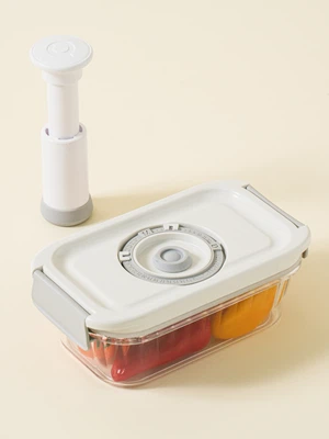 날짜 표기 가능한 진공 저장 용기 500 ml