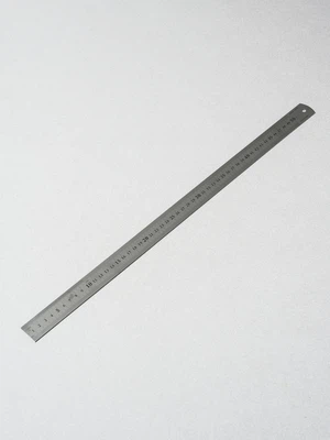 스테인리스 직선자 50 cm