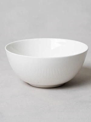 플리츠 양각 대접 14 cm