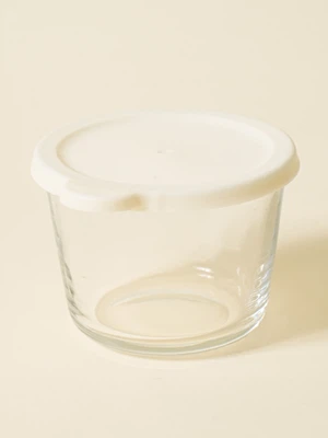 간편 뚜껑 유리 저장 용기 약 240 ml