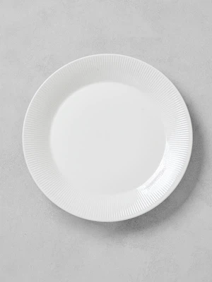 플리츠 양각 접시 19 cm