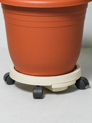 이동식 원형 화분 받침 28 cm