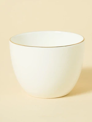 화이트 금장 라인 둥근 볼 11.5 cm