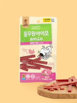 [펫] 풀무원아미오 칠면조 육포 35 g