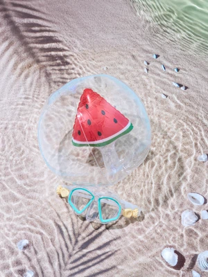 수박 입체 비치볼 35 cm