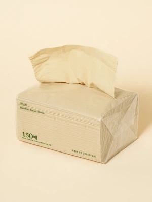 대나무 뽑아 쓰는 티슈 150매 X 3개입